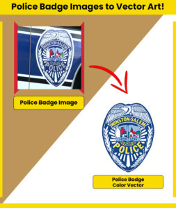 police badge image to vector 02 police badge image to vector 02