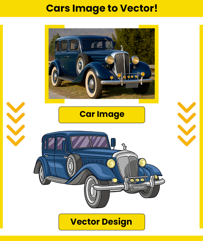car design to vector 01