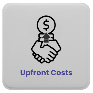 upfront costs